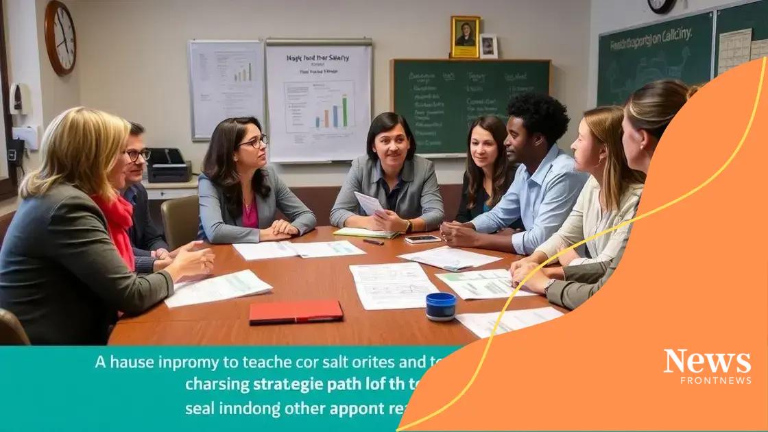 Strategies for improving educator salaries