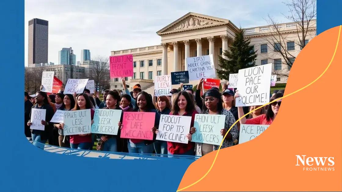 Impact of these protests on policy changes