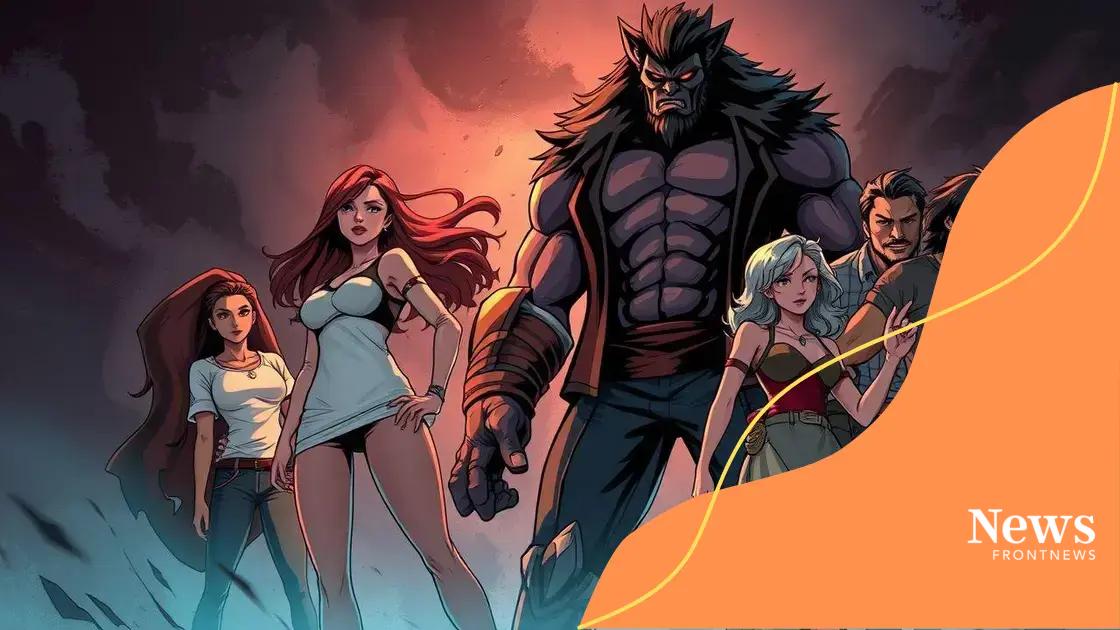 Key characters in the story
