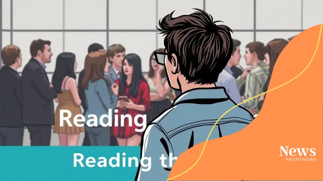 How to read the room before starting