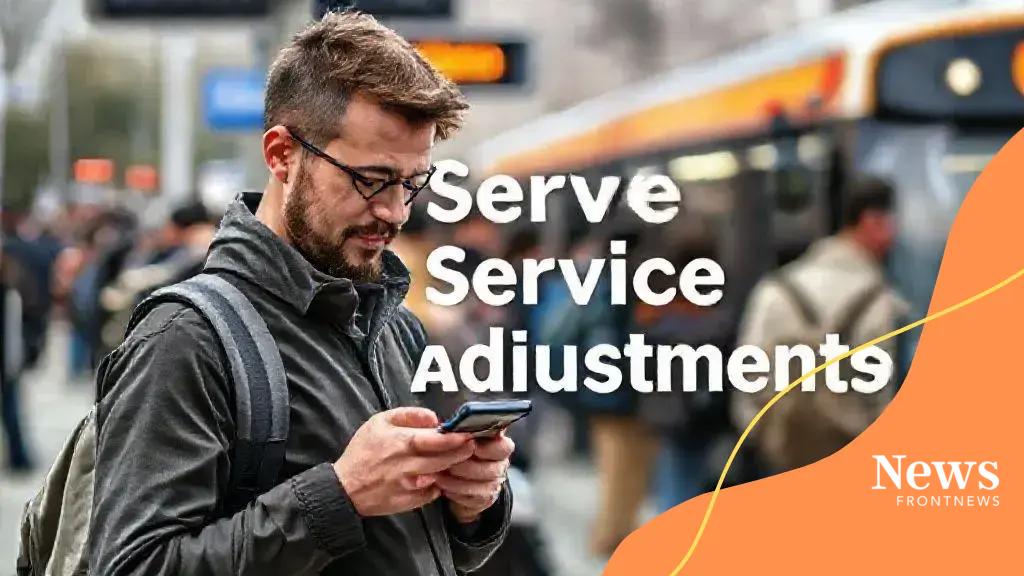 How service adjustments impact daily commuters