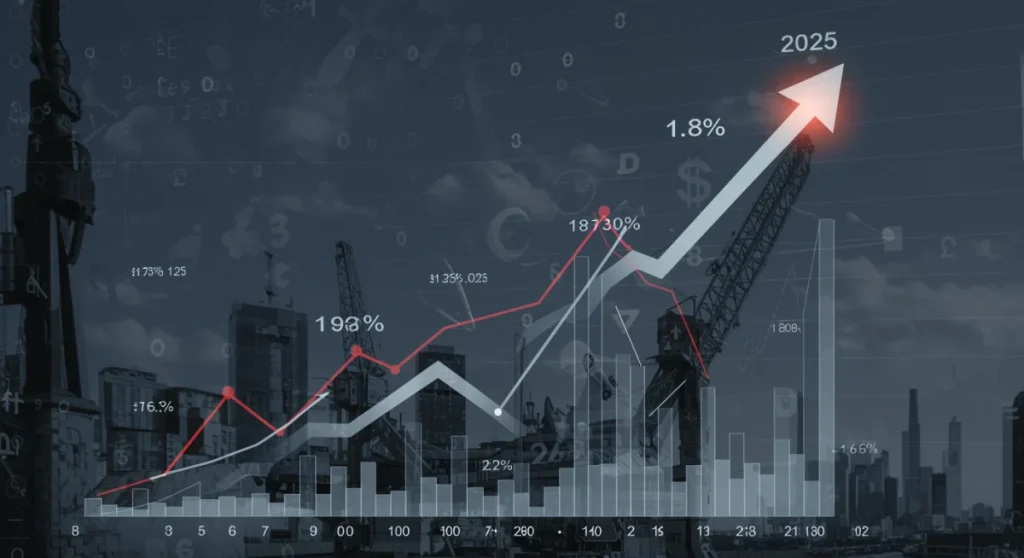 Economic Outlook: US GDP Growth 2025 Projections at 1.8%