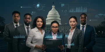 Small business owners reviewing SBA loan options for growth in 2026