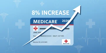 Illustration of 2026 Medicare Part B premium increase forecast