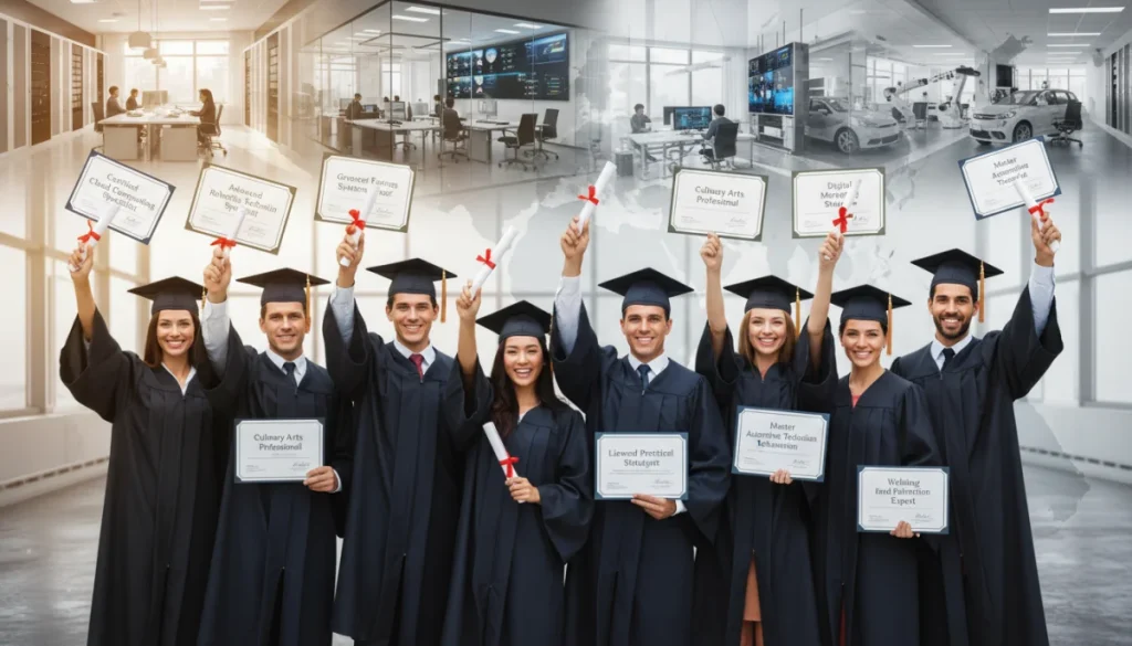 Top 10 In-Demand Vocational Certifications for US Graduates 2026